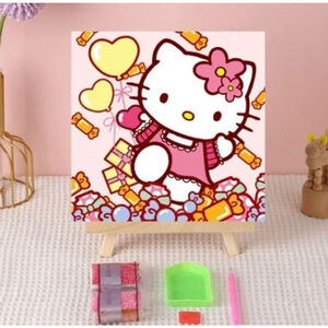 Hello Kitty DIY Diamond Painting Kit